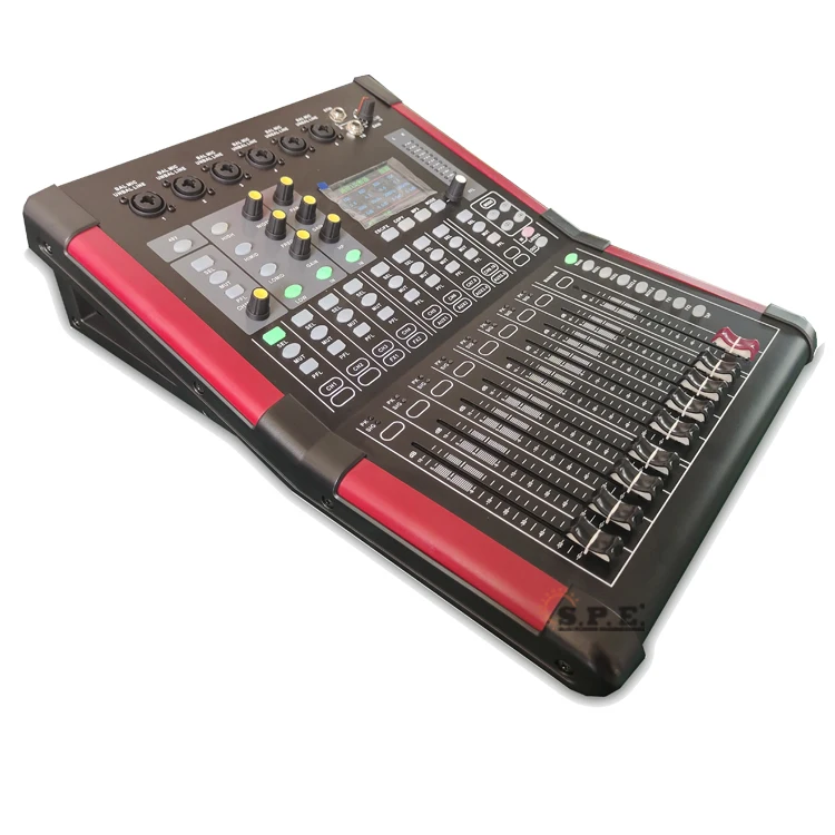 

12 channel professional DJ audio mixer digital console MP3 digital mixer