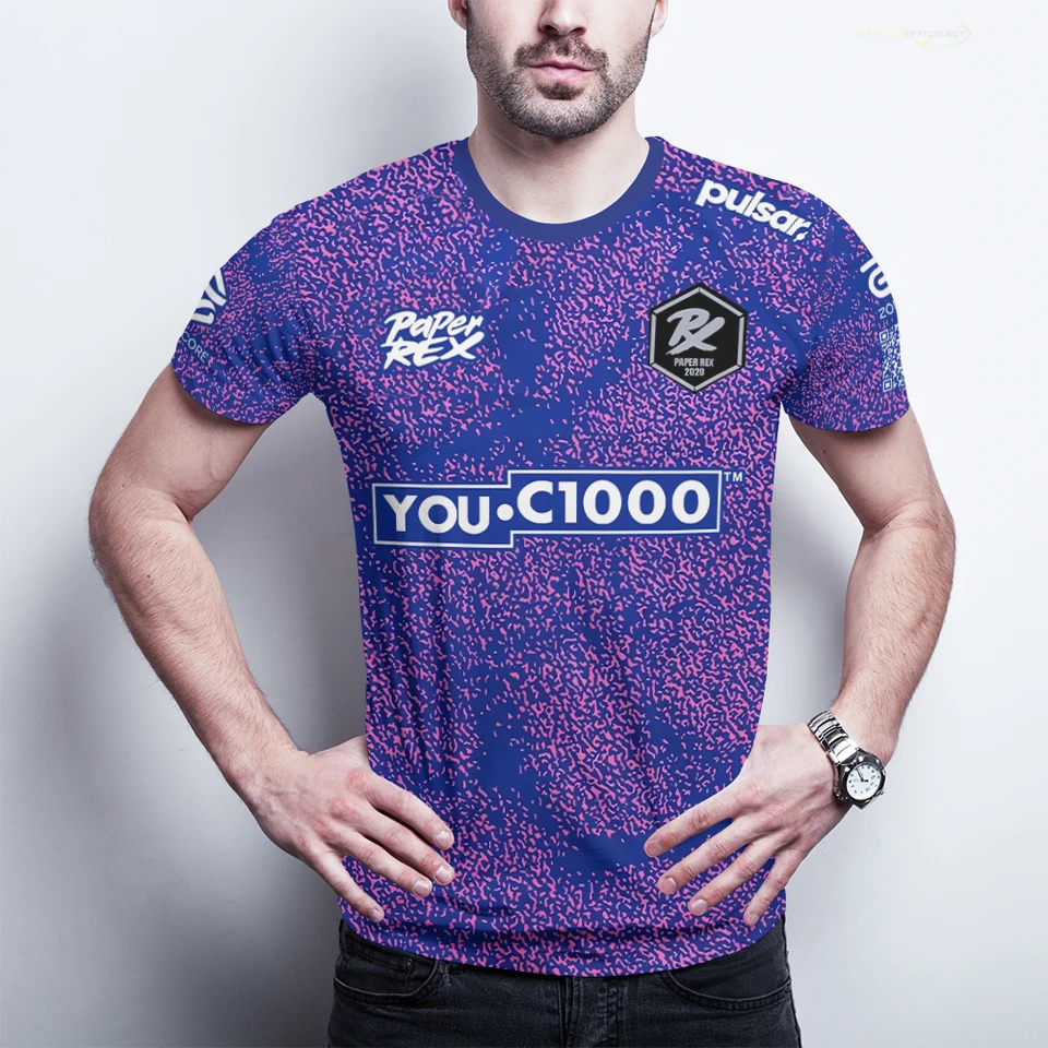 Valorant Esports Pro League Paper Rex Team 2025 Novos Uniformes