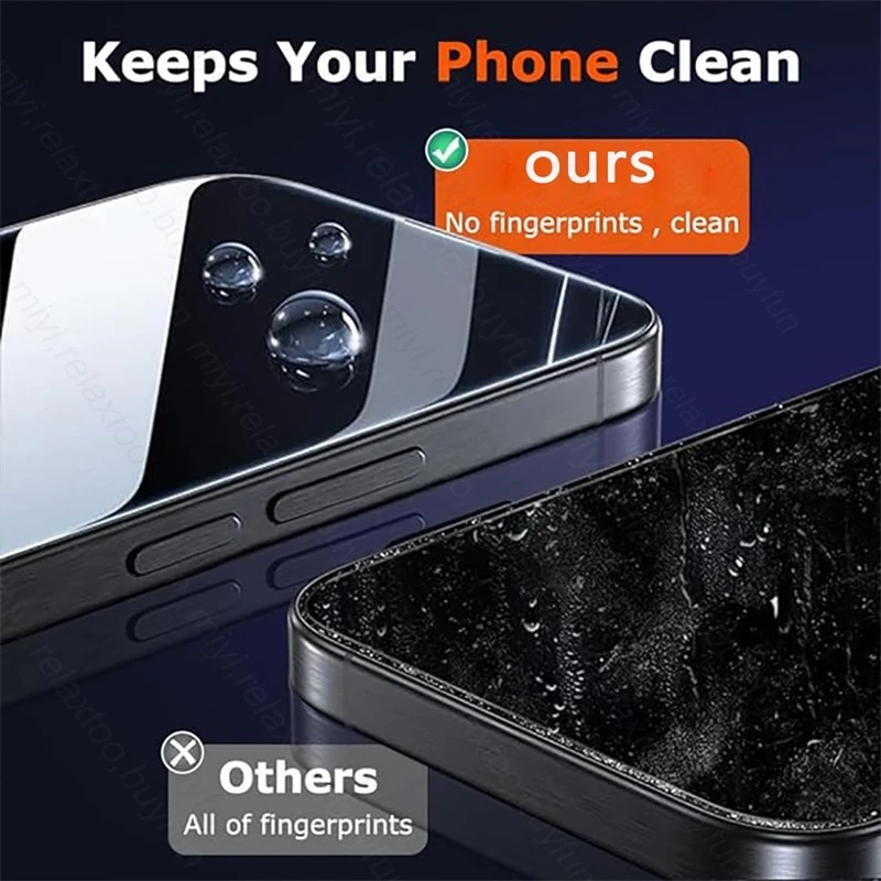 4-in-1 Tempered Glass Screen and Camera Protector
