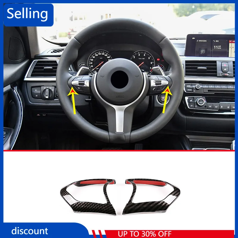 

Для BMW F20 F22 F21 F30 F32 F33 F36 F06 F12f13 X5 F15 X6 F16 M-Sport углеродное волокно ABS Автомобильная Кнопка рулевого колеса рамка отделка