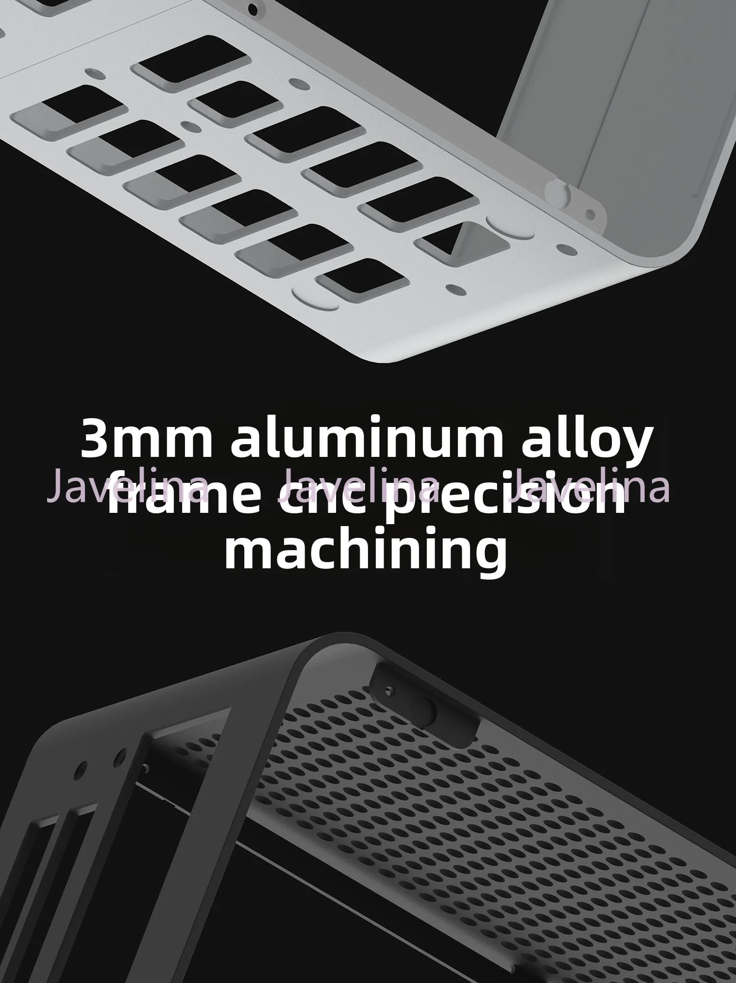 COOJ SF3シャーシ ITXポータブルハンドヘルドアルミ合金CNC