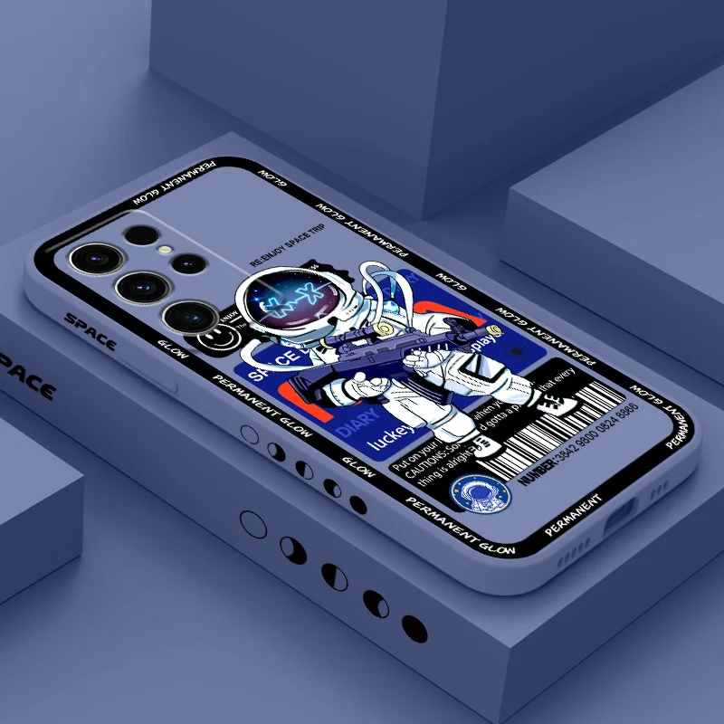 Astronaut Warrior Protective Phone Case Cover