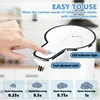 350ml Automatic Foam Gel Soap Dispenser Sensor Touchless Bathroom Smart Hand Sanitizer Washer USB Rechargeable Wall-Mounted 5