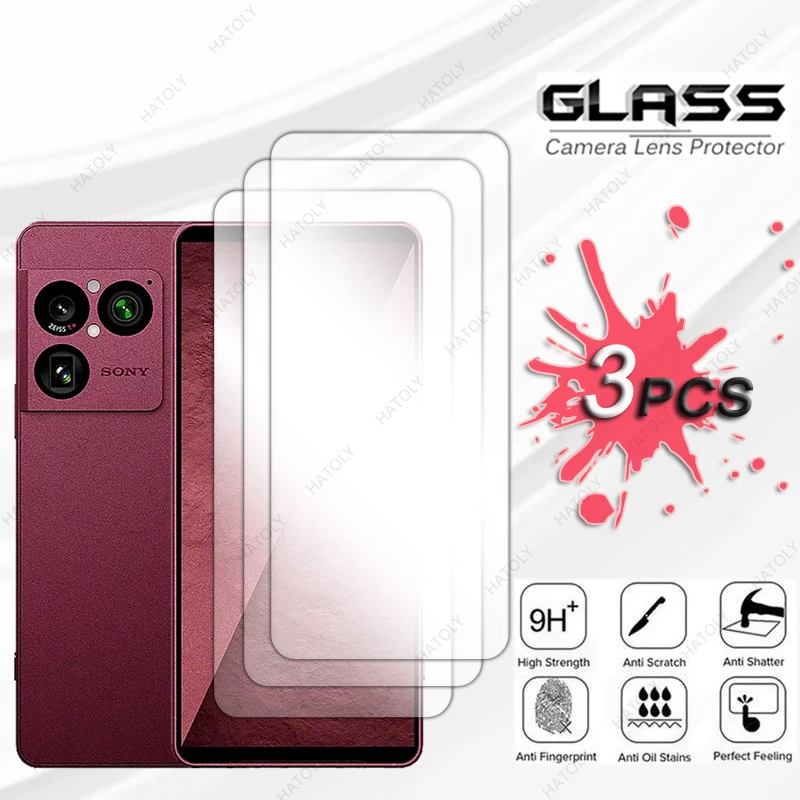 HD Clear Protective Film and Camera Lens Protector for Sony Xperia 1 VIII 5G