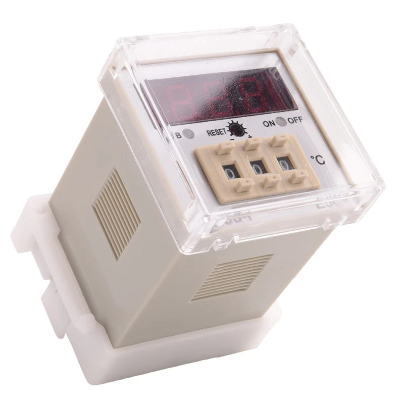

Контроллер температуры направляющего типа E5C4, 220 В, 1 шт., цифровой дисплей, указатель, переключатель управления (A)