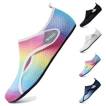 Scarpe da acqua ad asciugatura rapida antiscivolo traspiranti estate acqua sandalo da spiaggia scarpa piatta pantofola da mare per uomo donna scarpe Creek 1 paio 1