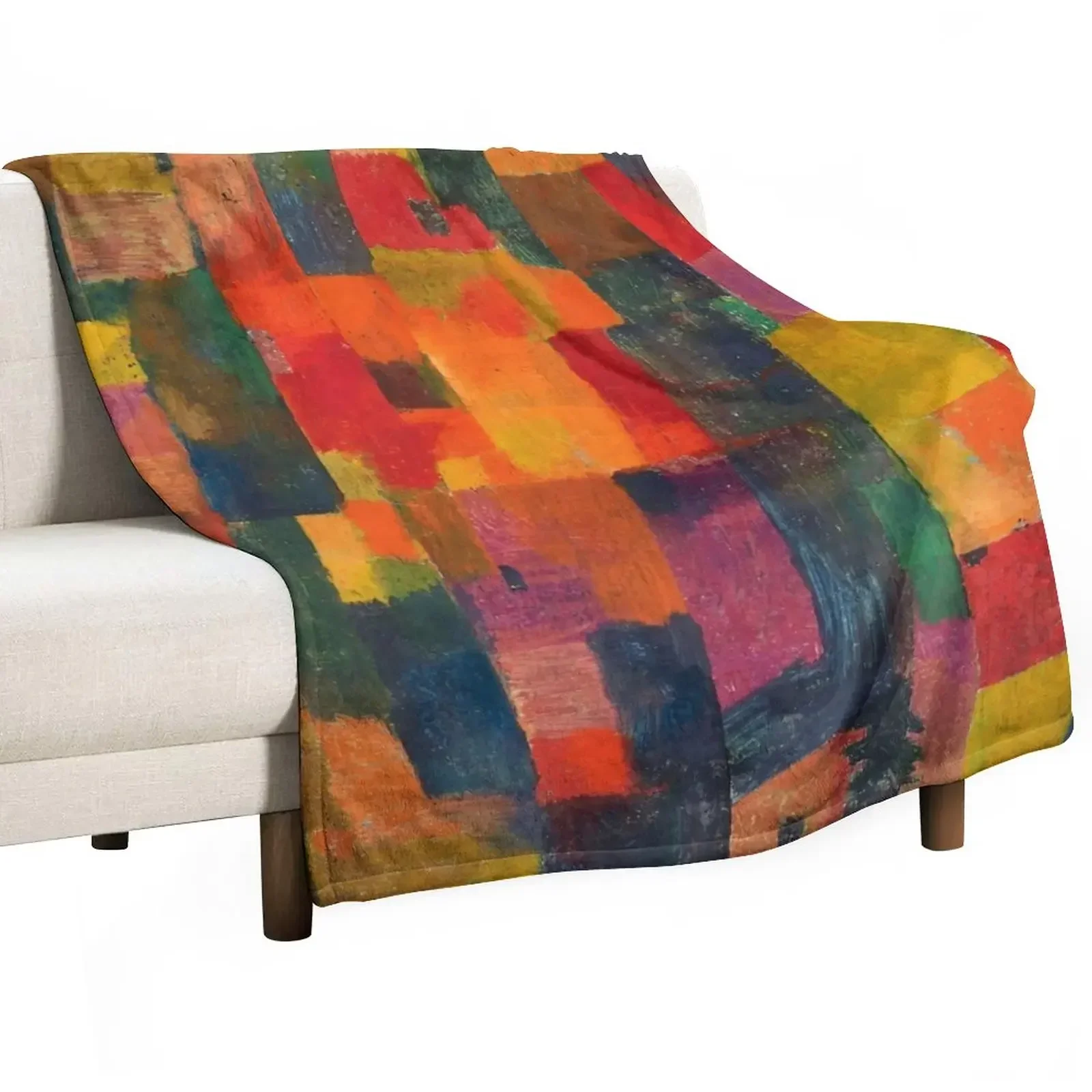 

Paul Klee - No Title - Ohne Titel Throw Blanket Giant Sofa Heavy Blankets