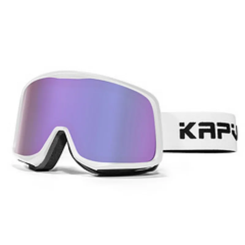 Ski goggles KAPVOE ski goggles Large cylindrical wind and fog UV400 protect women's ski glasses