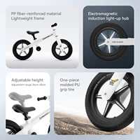 ROCKBROS Trottinette d'équilibre pour enfants 2-6 ans, trottinette à roulettes pour bébé, cadeau pour tout-petit, vélo pour enfant, vélo de sport 4