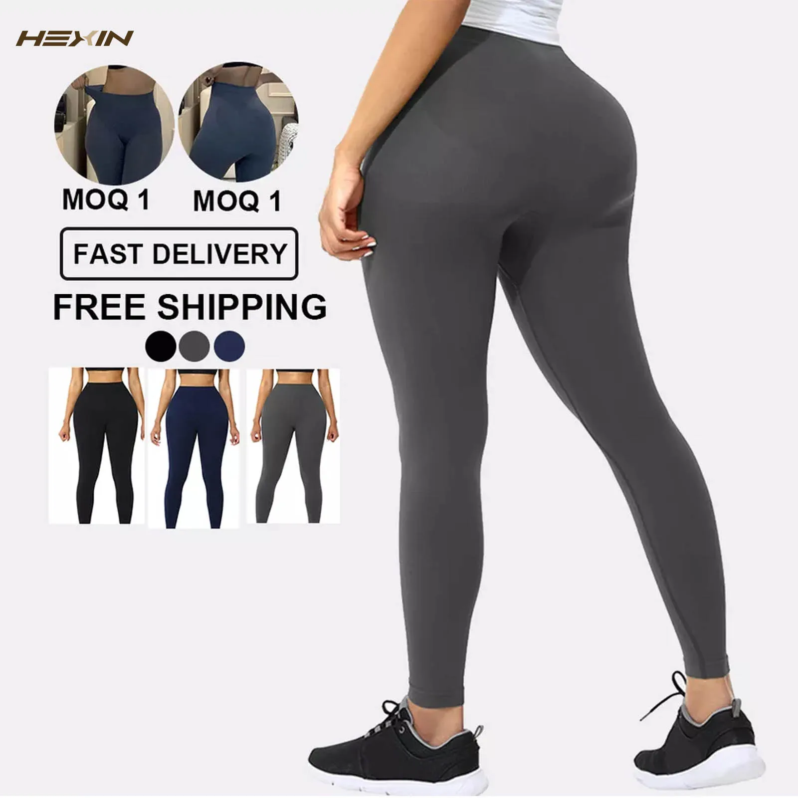 Sem costura para mulheres cintura alta bumbum levantamento das mulheres  leggings ginásio esporte workout sem costura calças de yoga jogging  gradiente yoga pant - AliExpress