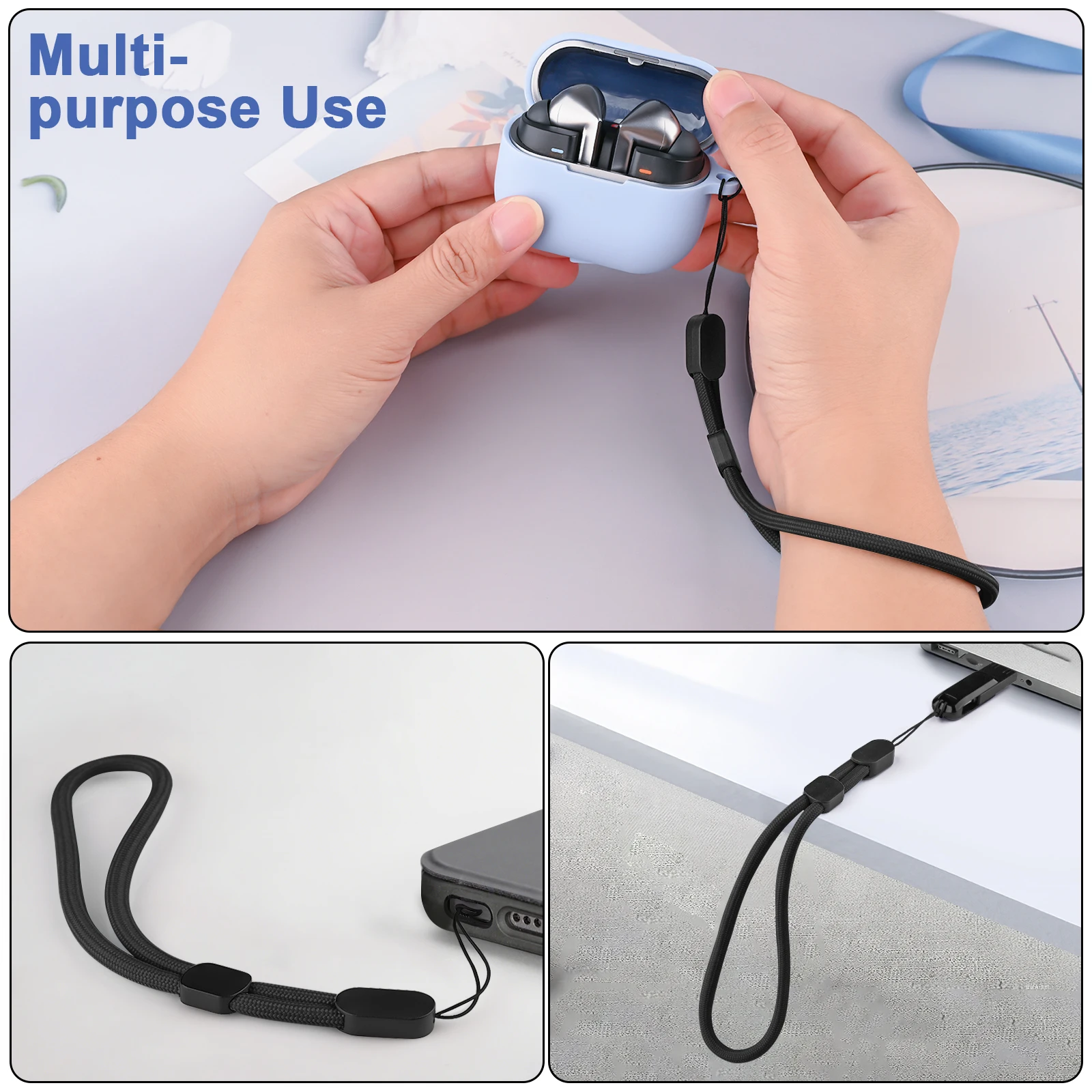 Nylon Wrist Strap in Use
