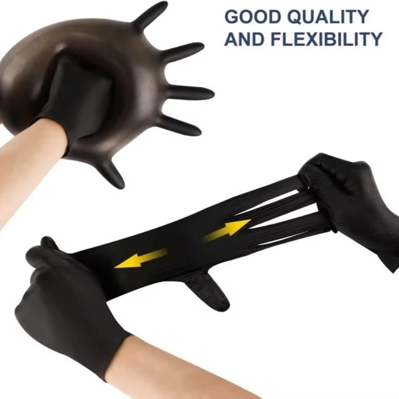 Disposable Rubber Gloves PVC Gloves Household Kitchen Cleaning Cooking Tattoo Hair Dye 10-400pcs