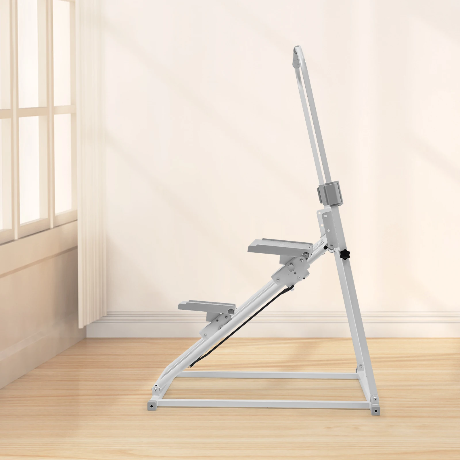 Weiß/Rosa Treppenstepper, verstellbare multifunktionale Treppensteigmaschine, 3-Gang-Beinübungsausrüstung zur Verwendung im Heim-Fitnessstudio – Detail 9
