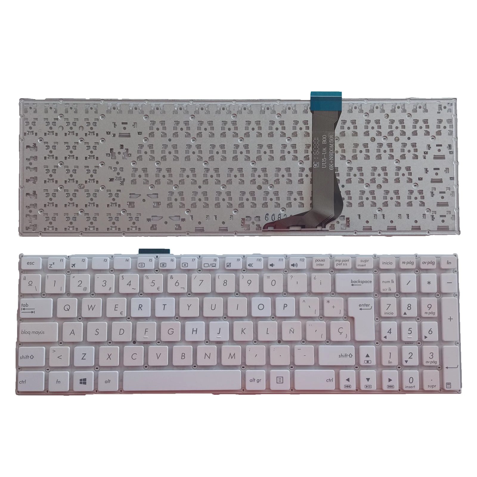 

New FOR Asus E502 E502M E502MA E502N E502NA E502S E502SA Keyboard SP White