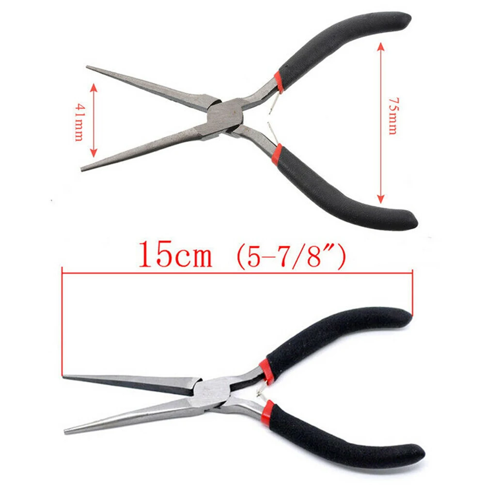 Small Pliers Jewelry Accessories Repair Making Round Nose Needle Nose Pliers  Handcraft Insulated Plier DIY Hand Tools - AliExpress