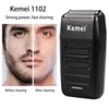 Kemei Rechargeable Cordless Shaver for Men Twin Blade Reciprocating Beard Razor Face Care Multifunction Strong Trimmer  KM-1102 2