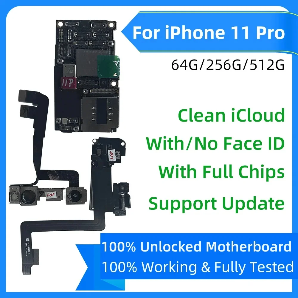 iPhone Motherboard 100% Unlocked For iPhone 11 pro max
