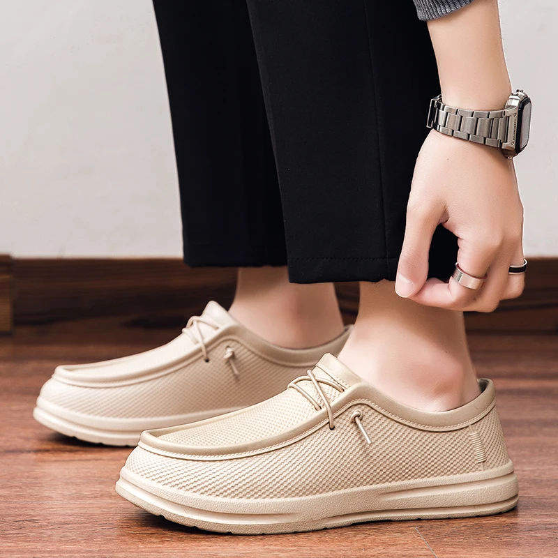 Men Casual Shoes Sport Shoes Kitchen Working Shoes Non-slip Waterproof Chef Shoes Fashion Men Outdoor Water Plus Size 40-47