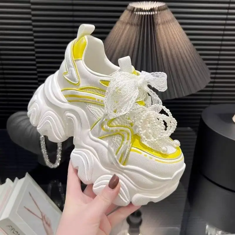 2026 New High End Luxury Trendy Sneakers Women's Simple Fashion Versatile Travel Leisure Sports Shoes Chaussures De Sport