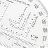 Military Map Coordinate Scale Protractor Romer Grids Reference Tool 3