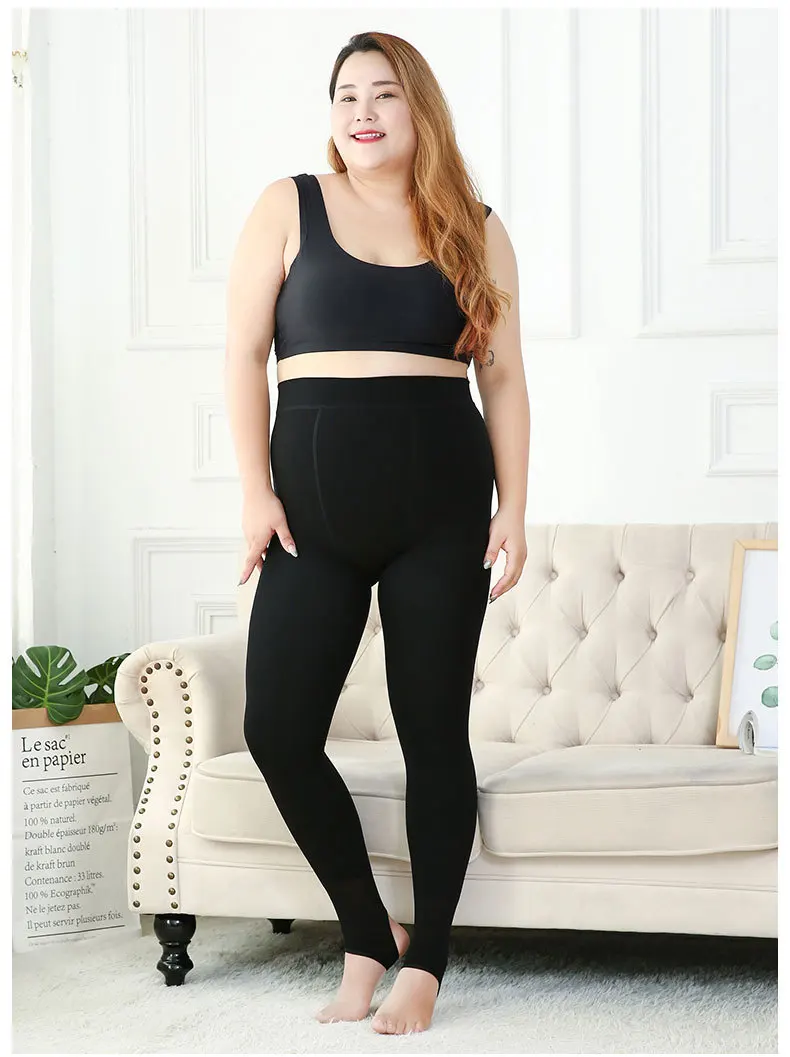 Winter Ladies Pantyhose Plus Size Graphene Keep Warm Large Size Thick