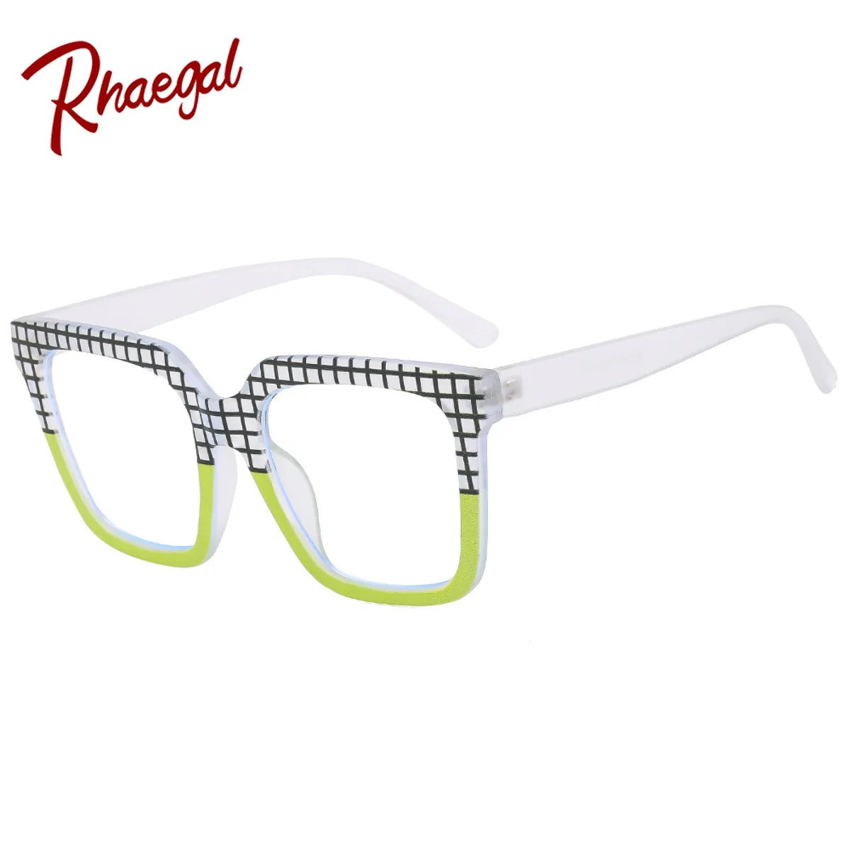 

Rhaegal Fashion Women Anti-Blue Light Glasses Statement Minimalist Geometric Square New Design Decorative Eyeglasses Wholesale