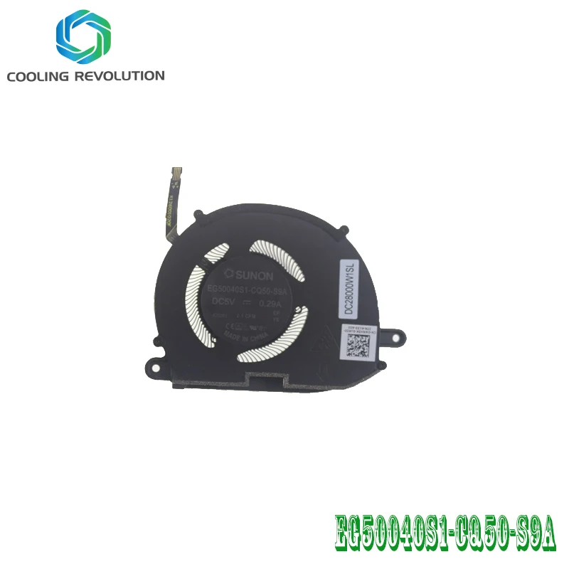 Ventilador de Refrigeração da Cpu Laptop Gpu Eg50040s1-cq40-s9a Eg50040s1-cq50-s9a Dc5v 0.29a 13 4pin para Dell Xps 9320 0xtrjg 0t3mx3 - Imagem 4