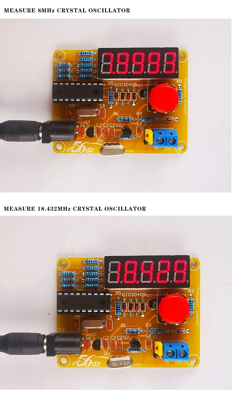 K Fai Da Te Tester Per Misuratore Di Frequenza Con Oscillatore A - Foto 8