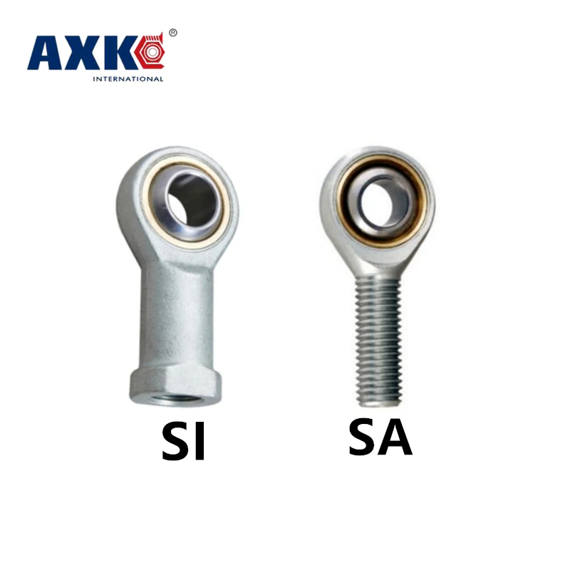 Rod End Bearing 1PC SI5 6 8 10 12 14 16 TK Metric Male Left Female Right Hand Thread
