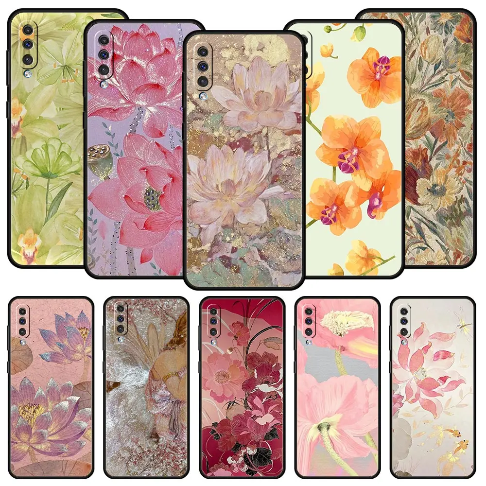 Whimsical Floral Fairy Fish Phone Case Cover