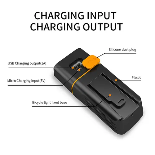 18650 Rechargeable Bicycle Light USB Outdoor MTB Bike Front Lamp 3T6 Led Cycling Handlebar Headlight For Safely Night Riding - Image 5