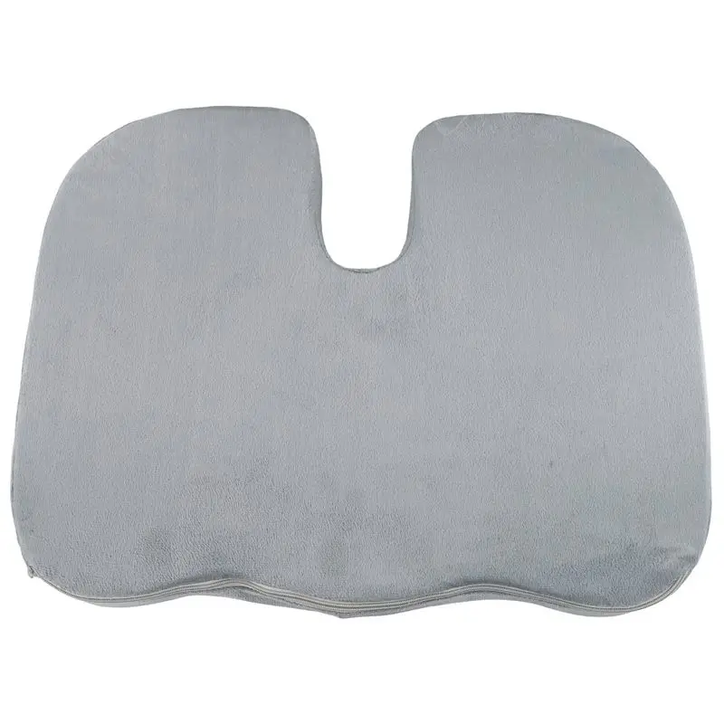 N60R-시트 쿠션 프리미엄 정형외과용 꼬리뼈 좌골신경통 쿠션 휠체어 사무실 의자 하부 허리 꼬리뼈 방석 홈용