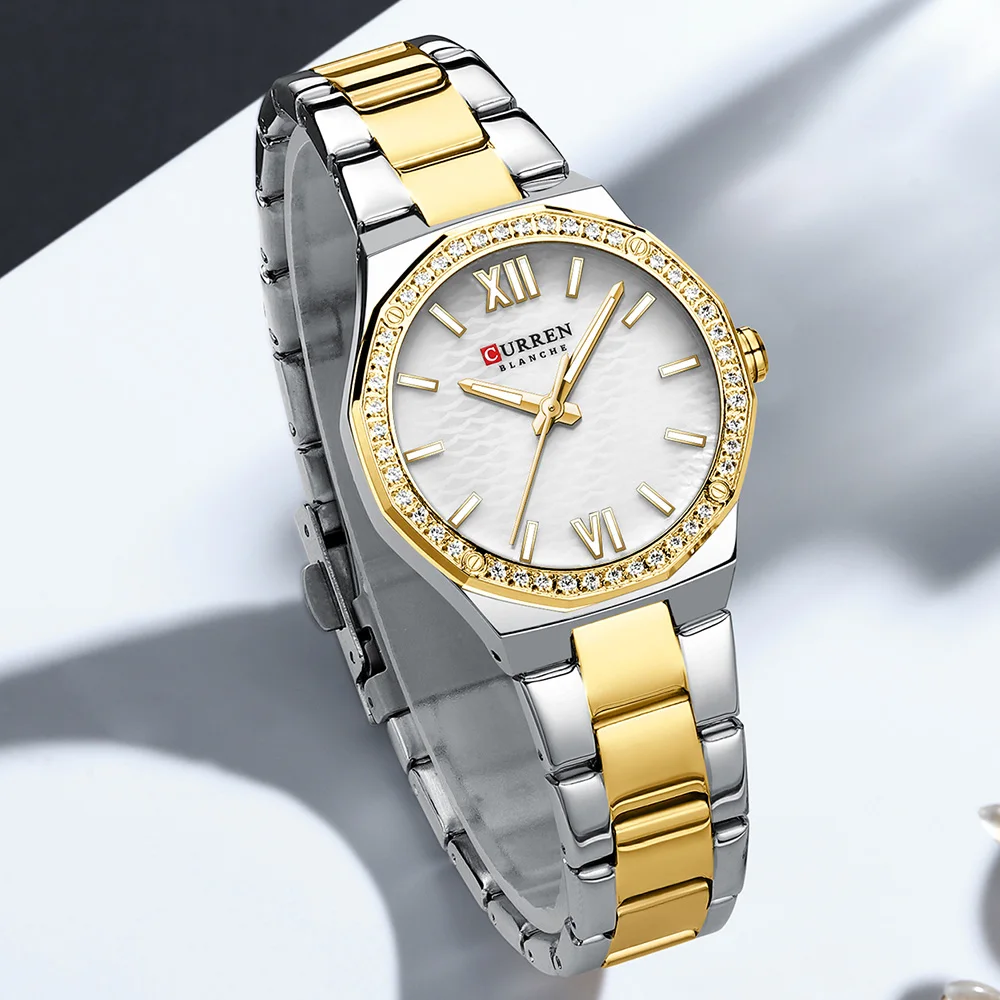 CURREN 2025 Casual Ladies Quartz Wrist Watch Luminous Bracelet Women Watch Clock Luxury Brand Design Women Montre Femme Reloj 4