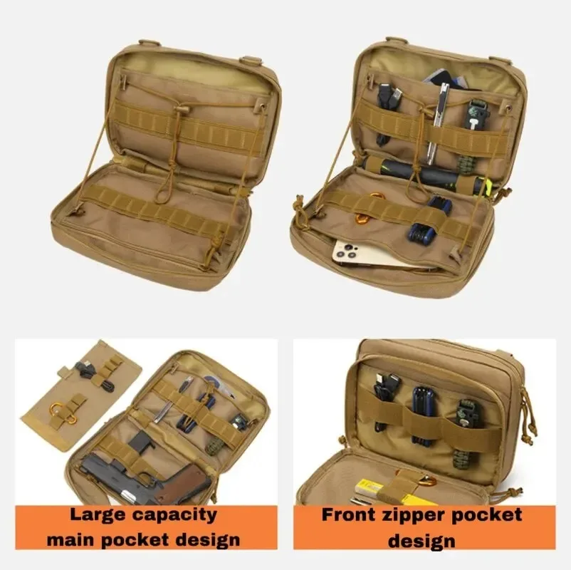 Taktische Molle Werkzeugtasche Praktisches Zubehör Aufbewahrung Handtasche Outdoor Jagd Camping Überleben Werkzeugtasche Medizinische Tasche – Detail 21