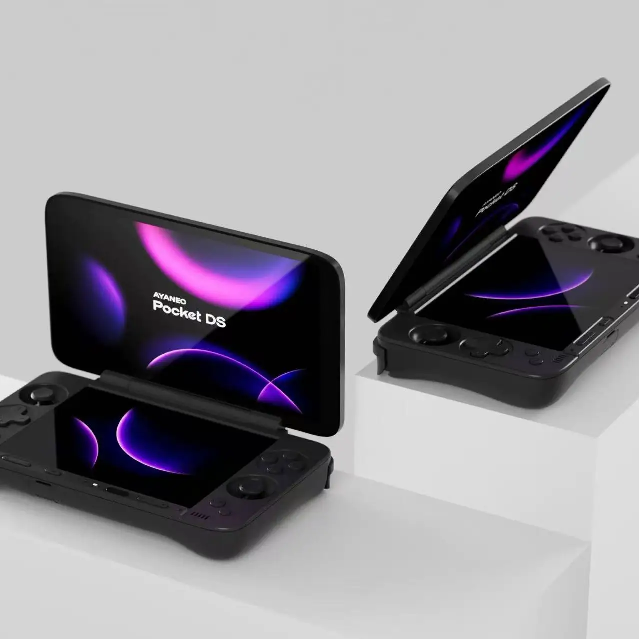 아야네오 포켓 DS 휴대용 게임 콘솔 1080P OLED 듀얼 디스플레이 8000mAh 레트로 게임기 안드로이드 에뮬레이터 휴대용 시스템 선물
