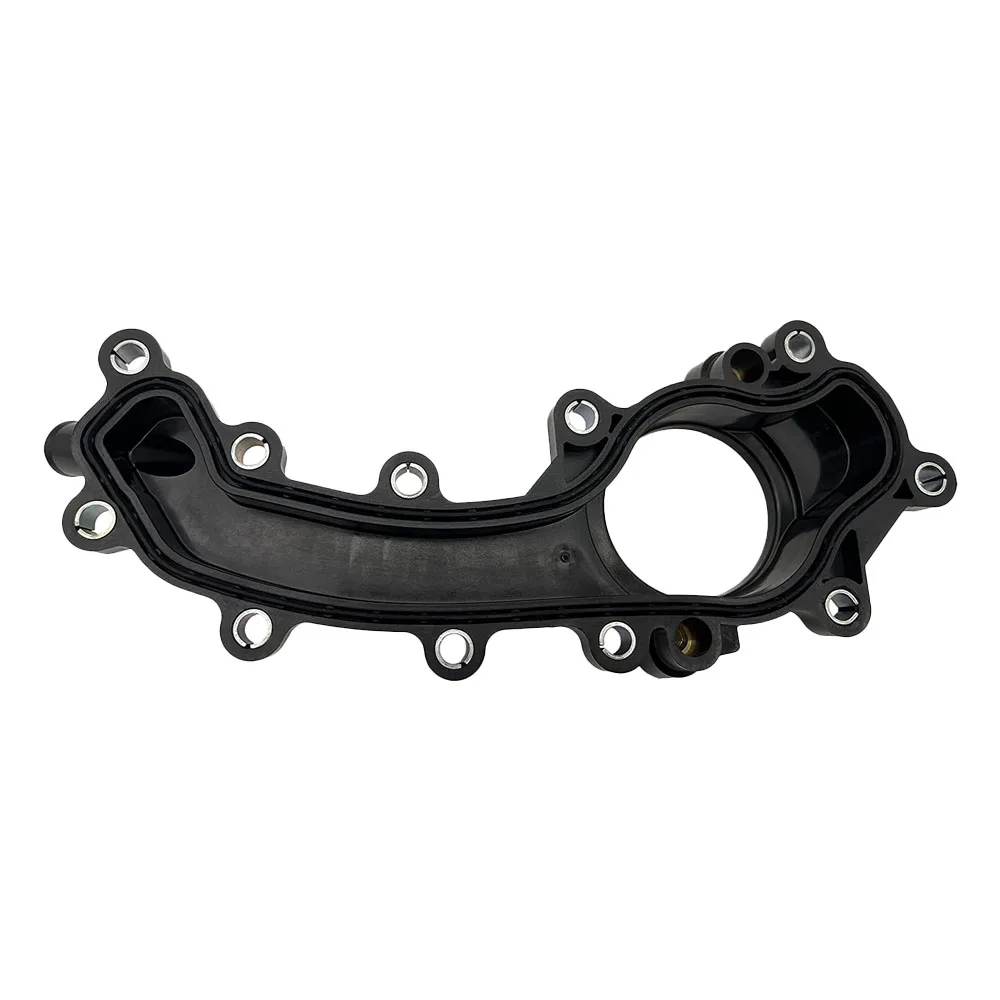 Thermostat Housing Cover Flange Engine Cooling Kit 1pc Thermostat Housing Water Outlet 5184653AF for Jeep Grand Cherokee 2012 2013 2014 2015