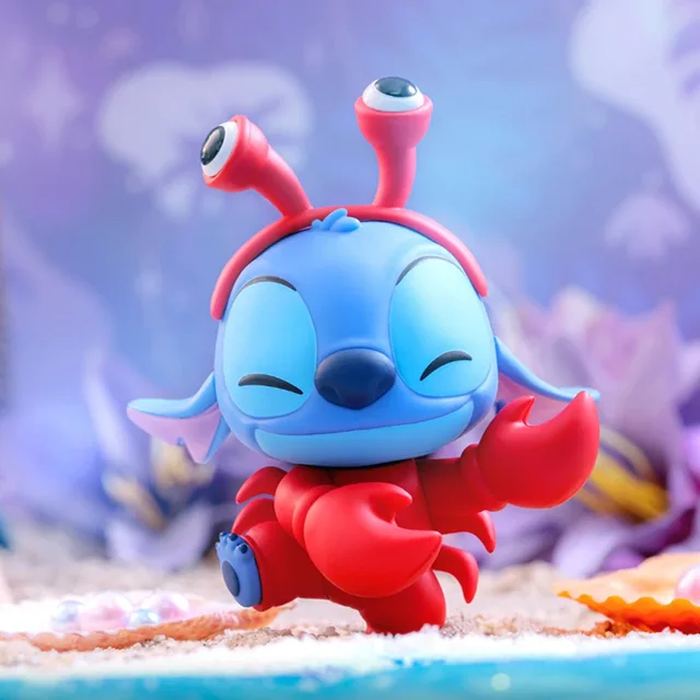 Genuine Hot Toys Disney Lilo&Stitch Blind Box Stitch Cosplay Dumbo Olaf Mysterious Surprise Box Figure Guess Bag Birthday Gift 4