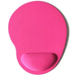 Ergonomic Wrist Rest Gaming Mouse Pad for Enhanced Comfort (Pink - Small)