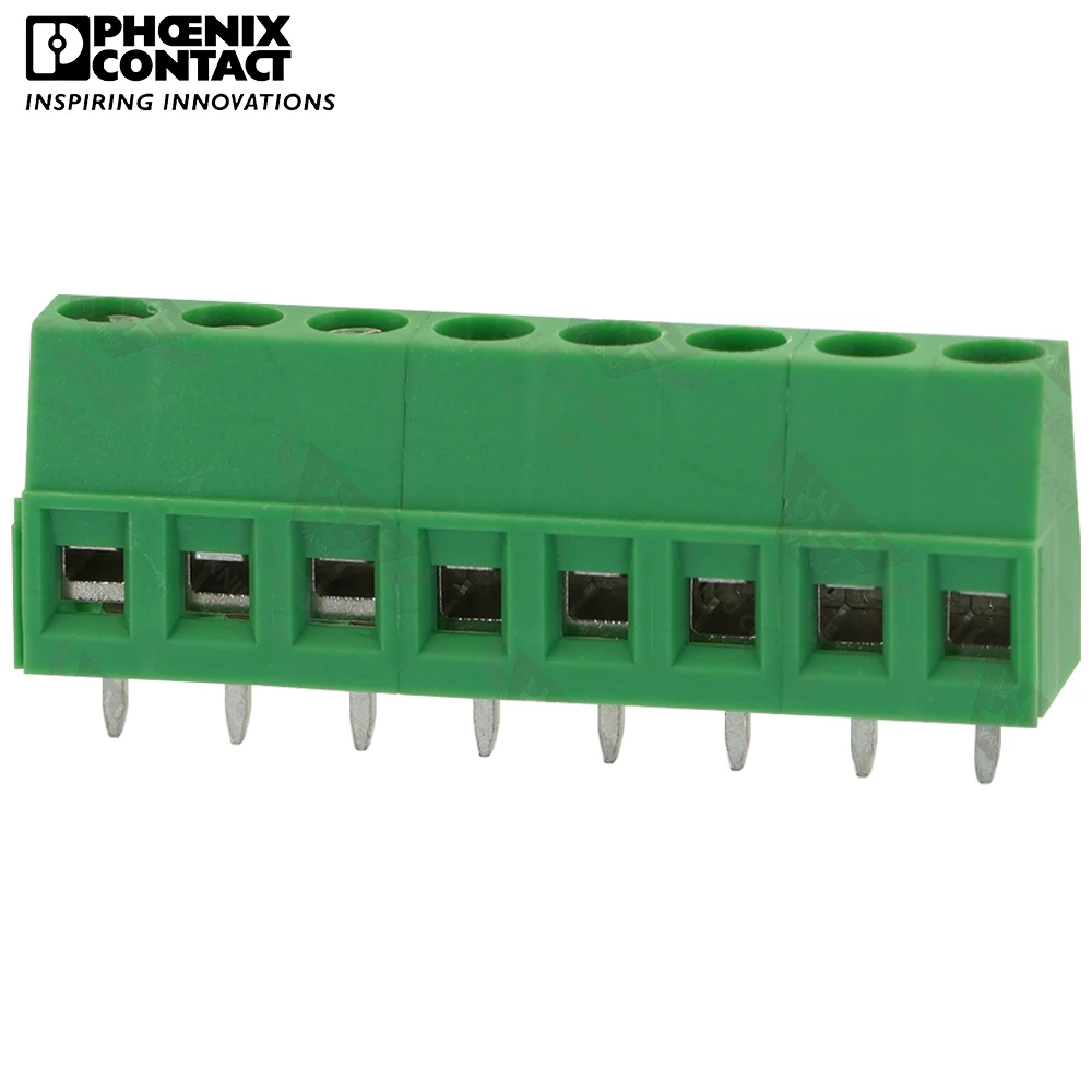 

1Pcs 5.0mm Original Genuine Phoenix Contact Connector PCB Screw Splicable Terminal Block 8 Pin MKDS 1.5 1715080 17.5A 400V