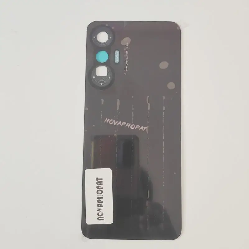 Фото Novaphopat для Infinix Hot 20s X6827 Крышка батарейного отсека задняя зеркальная задняя крышка №4