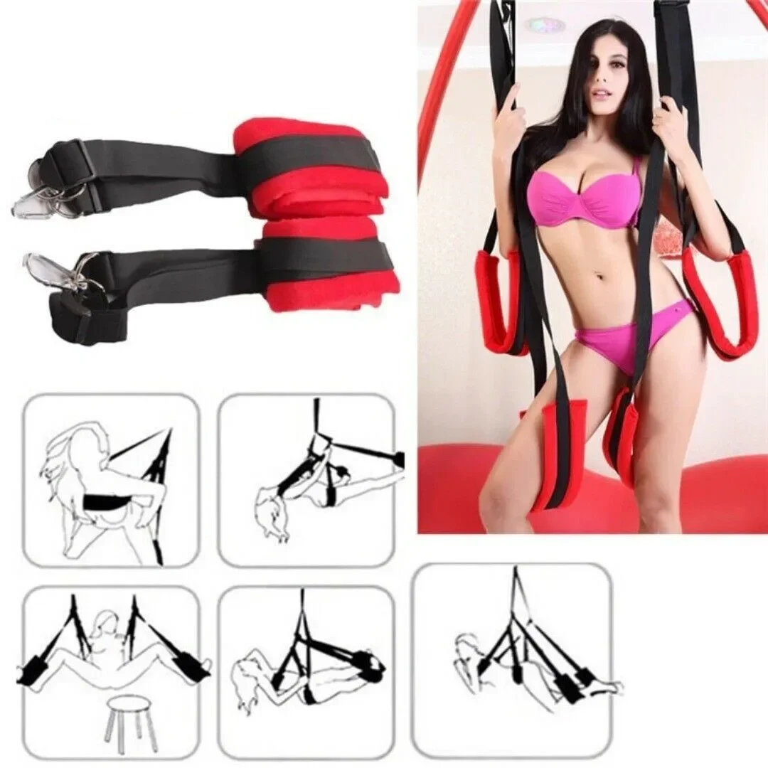 Adult games Sex Swing Chairs Bondage Hanging Sex Furniture Swing Furniture Fetish Bandage Love Adult game Hanging Door
