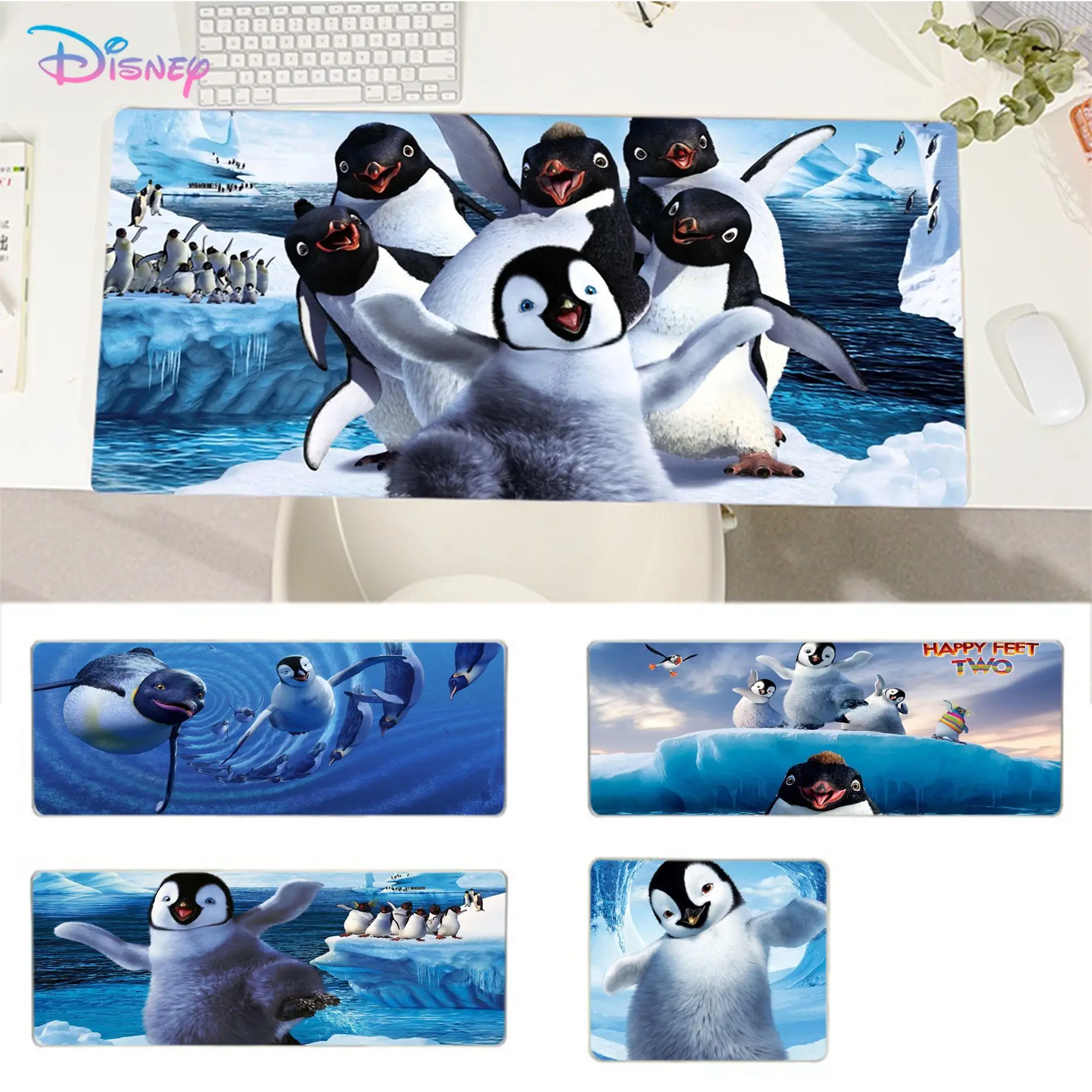 

Disney Happy Feet Mousepad New Arrivals Gamer Speed Mice Retail Small Rubber Mousepad Size For Big CSGO Game Desktop PC Laptop