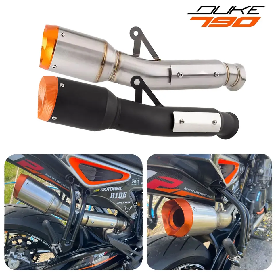 KTM DUKE 790 DUKE 890 Motorcycle Exhaust System Escape 790 exhaust duke 890 muffler for exhaust assembly
