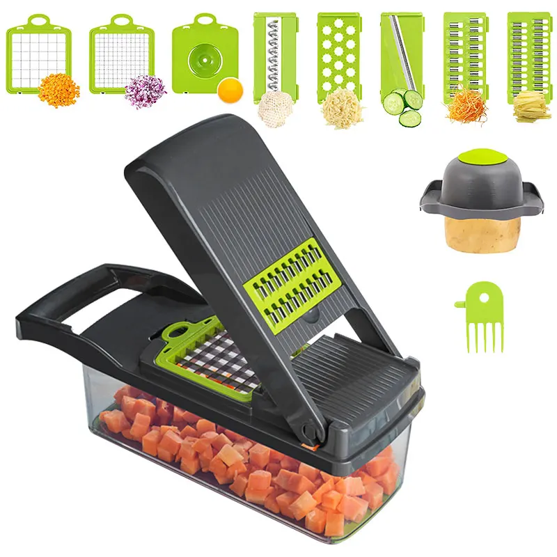 Fruit Slicer Vegetable Slicer Vegetable Cutter Food Shredder Food Slicer 8 In 1