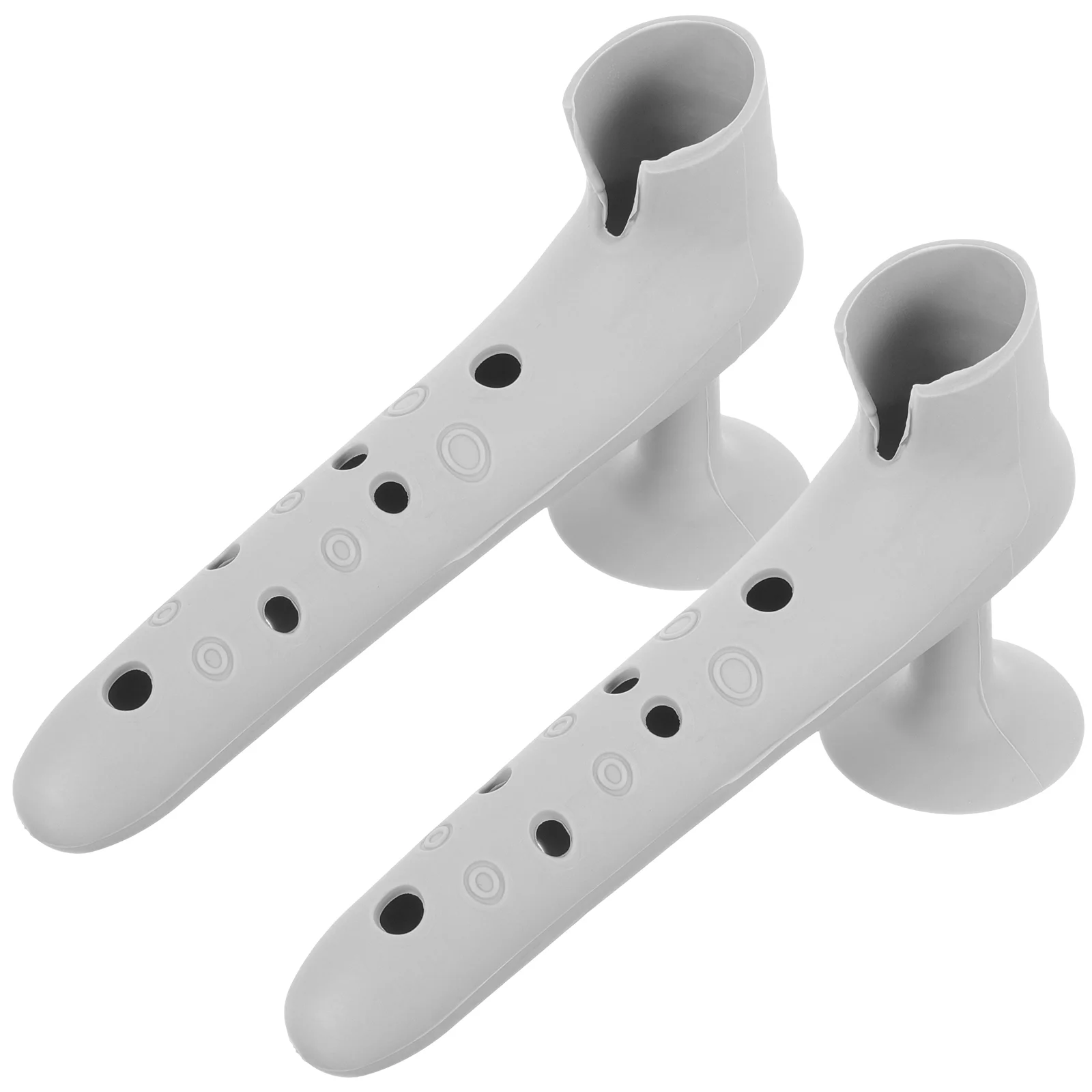 

2 Pcs Gloves Door Handle Protector Sleeve Protective Cover Wall Shape Door-Knob Silica Gel Anti-Collision for Doorknob Mute