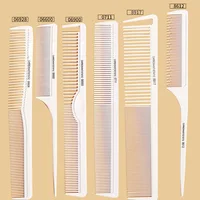 Hairdressing Carbon Comb Professional Hairdresser Cutting Comb Anti Static Hair Comb Haircut Tools Barber Hair Styling Comb 1