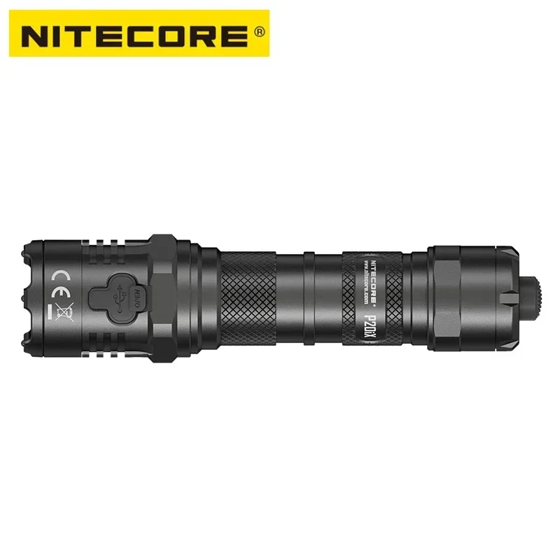 Nitecore-超高輝度戦術懐中電灯,p20ix,4000ルーメン,充電式,nl2150hpi