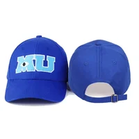 1/3/5/9PCS/Set Monster University Monster Power Company Sullivan Furry Big-eye School Emblem MU Single-eyed Baseball Cap Casual 2