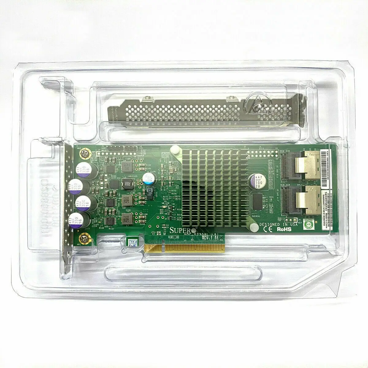 

Supermicro AOC-S2308L-L8i PCIe 3,0 6 Гбит/с HBA P20 IT Mode ZFS frenas unRAID