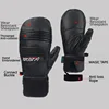 Winter 2025 Adult Skiing Gloves Waterproof Windproof Snow Mittens with Cotton Woman Cycling Warm Glove Man Sport Protective Gear 4